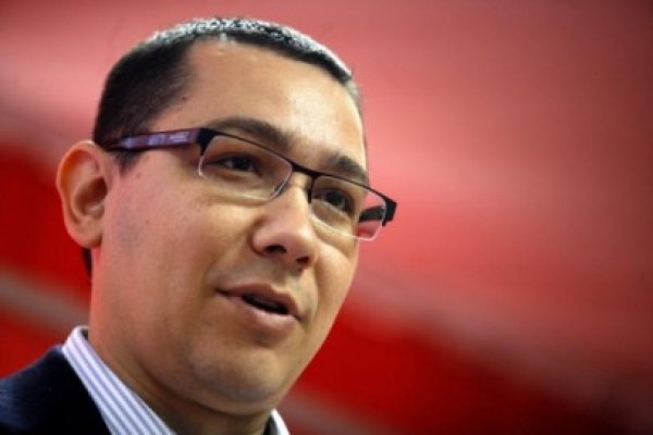 Ponta: Revocarea lui Baconschi e prea puţin, prea târziu; sper că nu daţi funcţia ca mită pentru UNPR